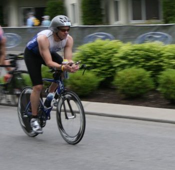 picture of patrick and debbie oborn after Ironman